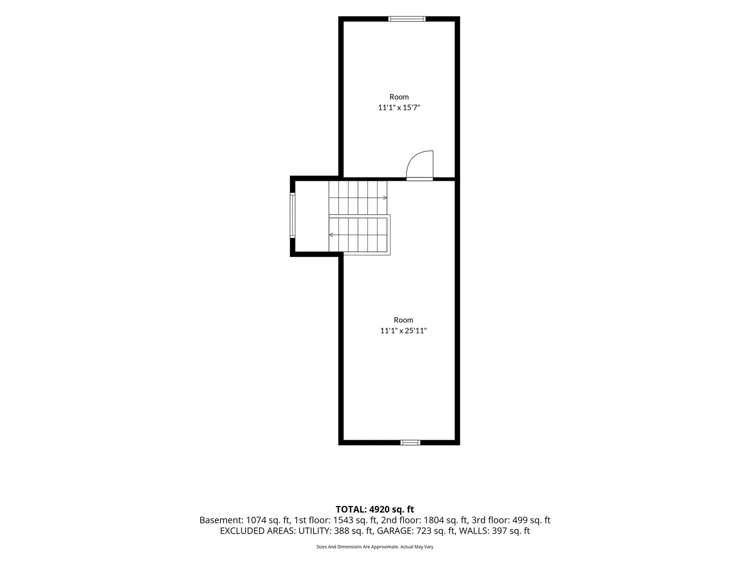 Floor plan, 4 Foster Road