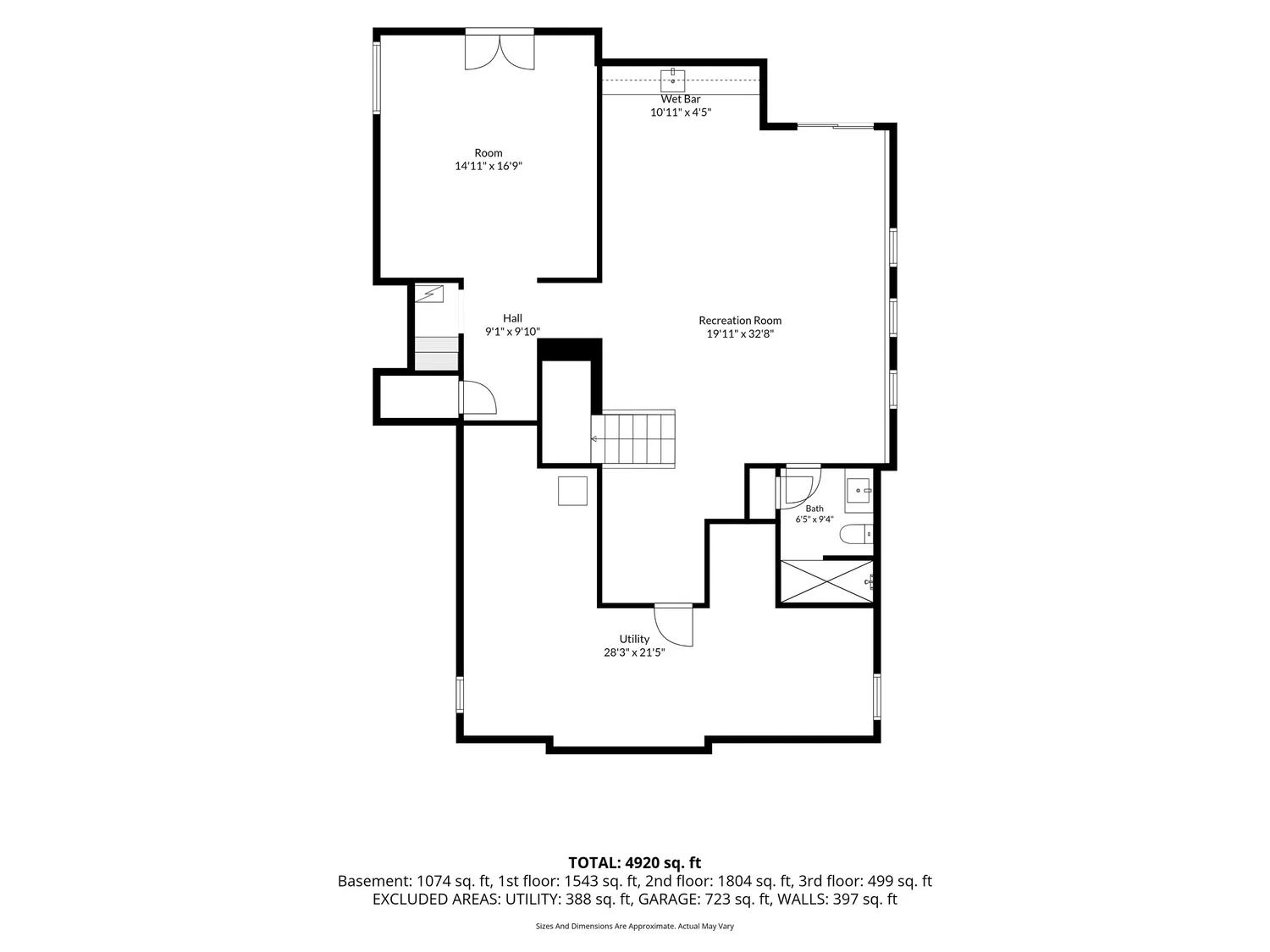 Floor plan, 4 Foster Road
