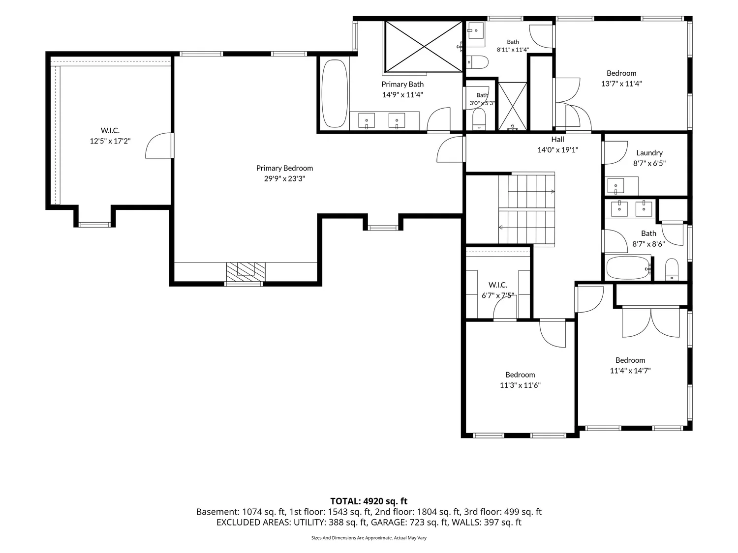 Floor plan, 4 Foster Road