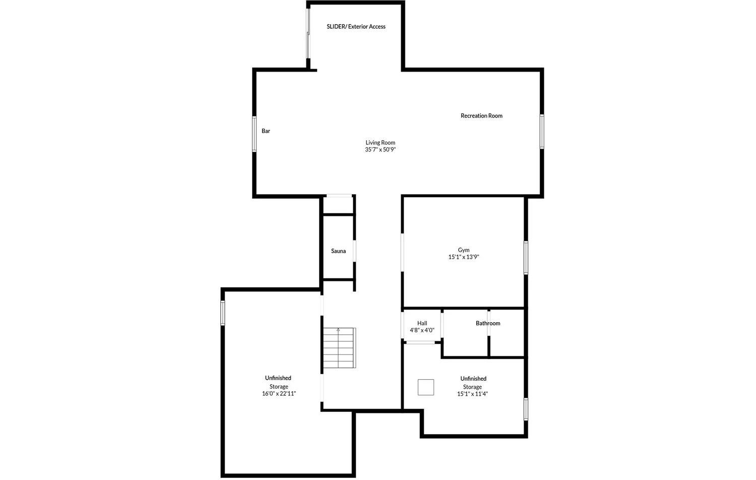 Floor plan, Brantwood