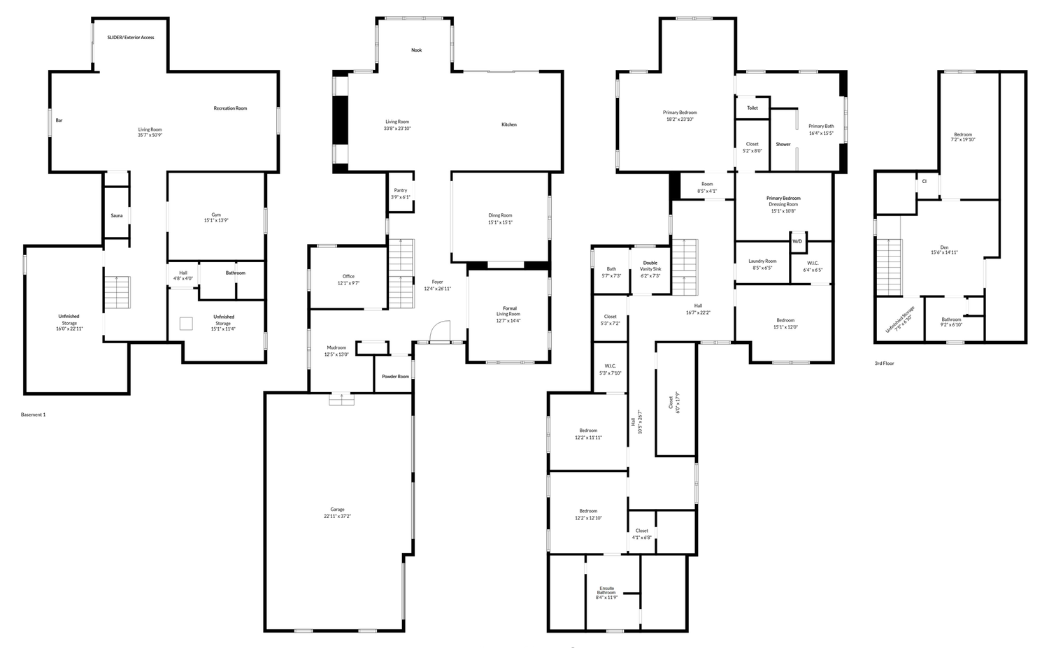 Floor plan, Brantwood
