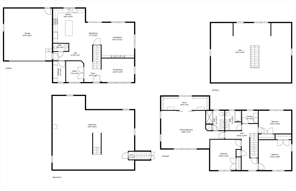 Floor plan, Lowell